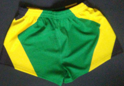 JAMAICA FLAG Premium Enduro Rugby Shorts