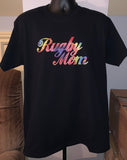 Tie-dye Mom / Dad rugby Tshirt