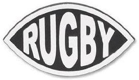 Rugby Car Decal