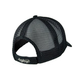 Black Trucker Mesh Adjustable Baseball Cap