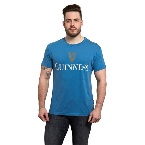 Guinness® Premium Trademark Label Blue T-Shirt