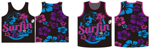 SNOW SALE Surfin 7s SINGLET