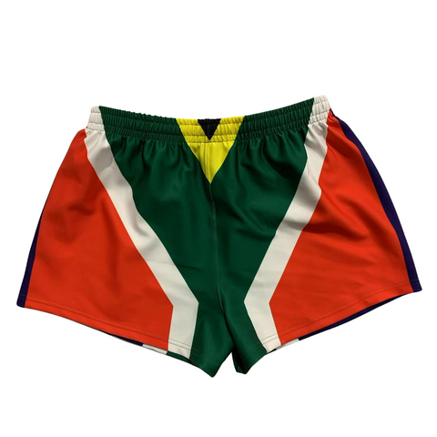 South Africa FLAG Premium Rugby Shorts BIG SALE