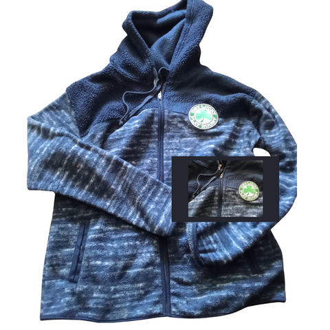 GET LUCKY BLUE FLEECE BOR SIDELINE FIND Hoodie/Pullover/Zip Up