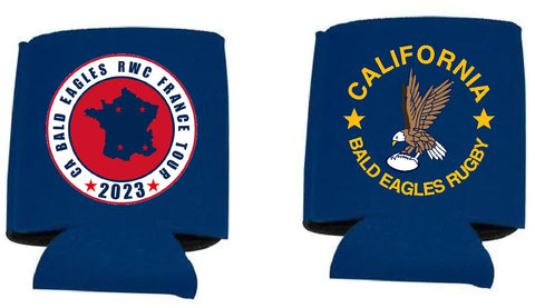 CA BALD EAGLES FRANCE TOUR  KOOZIE