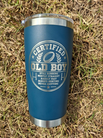 OLD BOY RUGBY TUMBLER