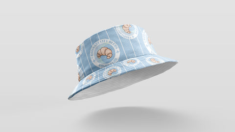CRESCENT CITY BLUES PINSTRIPE PREMIUM REVERSIBLE SUBLIMATED BUCKET HAT