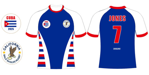 CA BALD EAGLES CUBA TOUR JERSEY