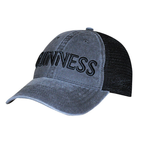 Guinness Classic Black Trucker Baseball Cap