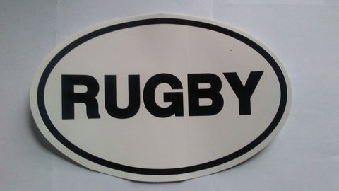 Rugby 'country' Oval Stickers