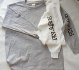 Intro price! RUGBY KID sleeve print t-shirt and hoodie