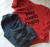 Intro price! PLAY YOUTH RUGBY Hoodie and Sweatshirt