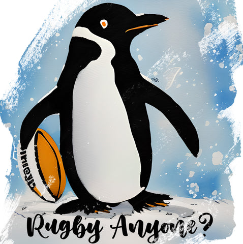 Penguin  Rugby, Anyone? Design