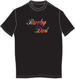 Tie-dye Mom / Dad rugby Tshirt
