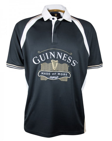 SALE! GUINNESS Black Made of More Rugby Jersey