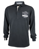 GREEN SALE GUINNESS Classic Black Washed Rugby Jersey