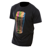 Guinness Black Tee with Vibrant Pint Graphic Prin