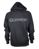 GUINNESS Black Pullover Hoodie with Beer Bottle Pocket