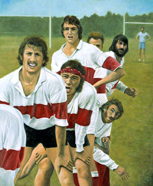 OU Rugby, 25 Years of Glory Print