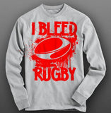 I Bleed Rugby Sweatshirt/Hoodie