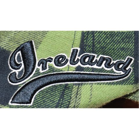 Retro Ireland Plaid Ivy Hat