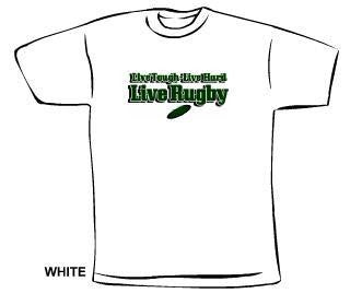 Live Hard Live Tough Live Rugby T