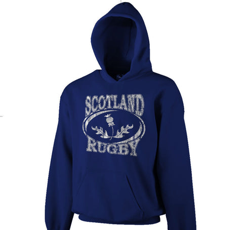 Scotland Distressed Hooded Sweatshirt