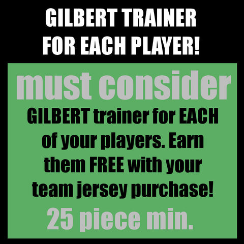 TEAM - GILBERT trainer per player