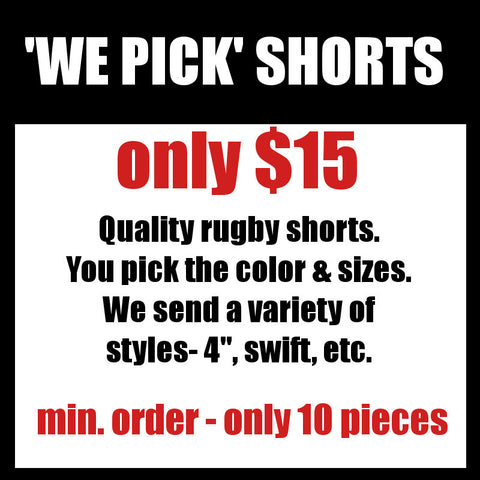 TEAM - 'We pick' shorts