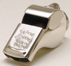 Paire De Sifflets Acme Thunderer Vintage Made In England – Un Avec Protection